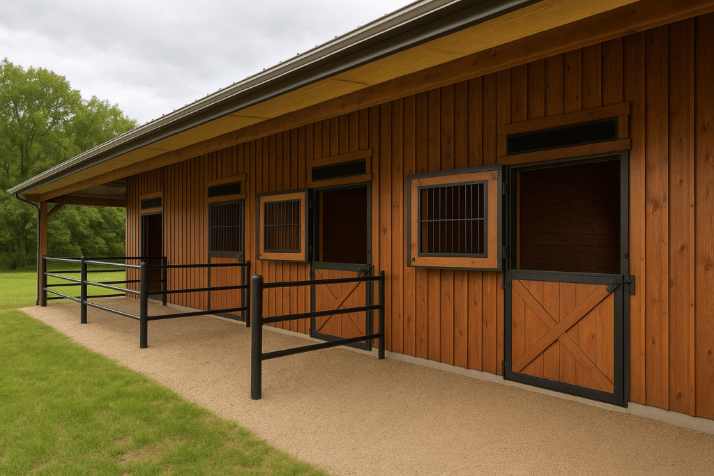 Horse Stall Layout