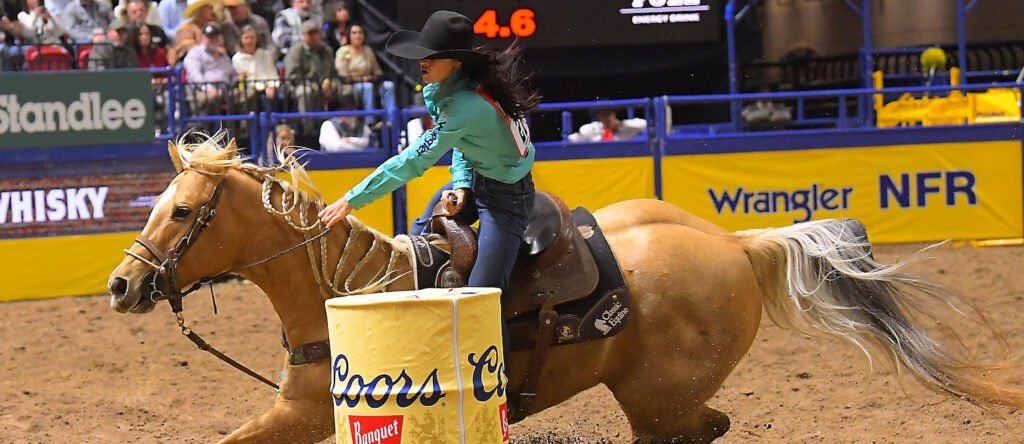 Hailey Kinsel NFR Arena Record 0012