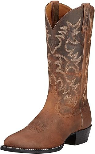 Ariat Men’s Heritage R Toe Western Boot
