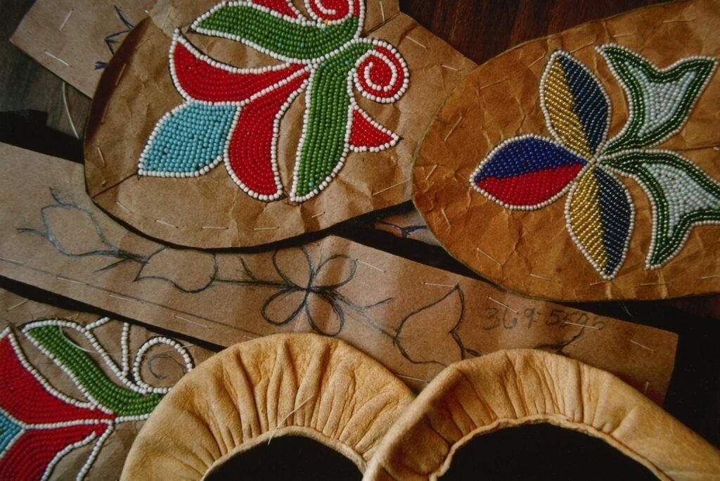 Beaded Moccasins 002