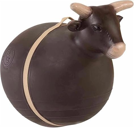 Big Country Toys Bouncy Bull Kids Toys - Rodeo Ride On Toys for Ages 3+ - Bouncy Animals for Toddlers - Inflatable Kids Hopper Toy with Hand Pump