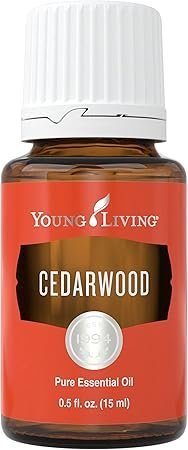 Cedarwood Essential Oil 15ml by Young Living Essential Oils for Healthy Skin, Hair, and Scalp, Unlock the Power of Pure, Calming, and Soothing Cedarwood Oil