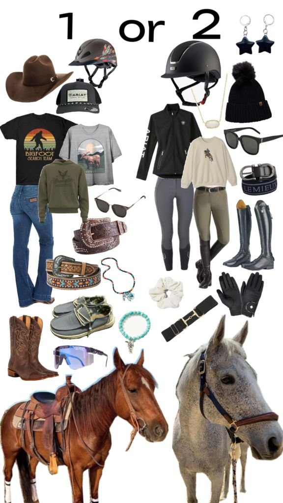 English vs Western Clothing and Attire