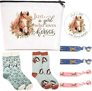 Horse Lovers Travel Cosmetic Bag