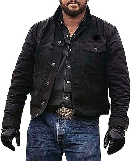 John Dutton Jacket-Rip Wheeler Jacket-Cowboy John Dutton Coat Quilted Jacket Cotton-Kevin Costner Costume Season 68 001