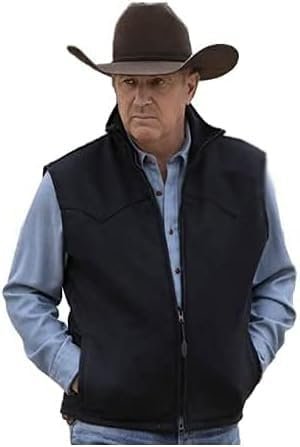 John Dutton Jacket-Rip Wheeler Jacket-Cowboy John Dutton Coat Quilted Jacket Cotton-Kevin Costner Costume Season 68 003