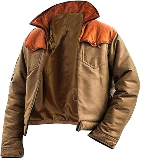 John Dutton Jacket-Rip Wheeler Jacket-Cowboy John Dutton Coat Quilted Jacket Cotton-Kevin Costner Costume Season 68 004