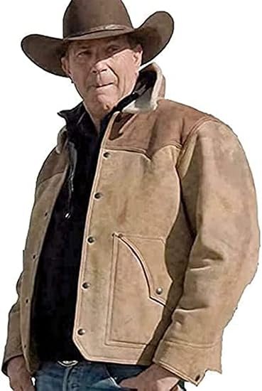 John Dutton Jacket-Rip Wheeler Jacket-Cowboy John Dutton Coat Quilted Jacket Cotton-Kevin Costner Costume Season 68 007