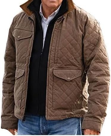 Men's Kevin Costner TV Series YS Season 4 Cowboy John Dutton Quilted Cotton Jacket