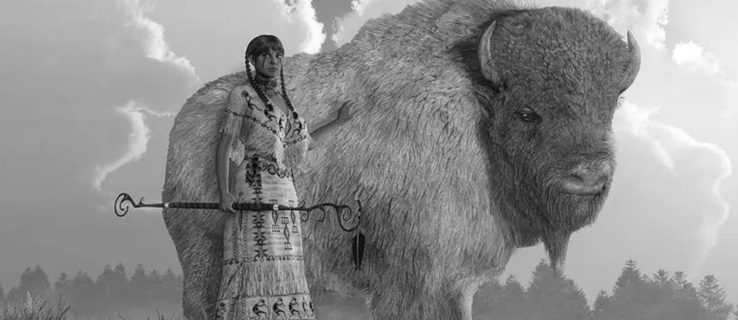 Native American legend-Return of White Buffalo