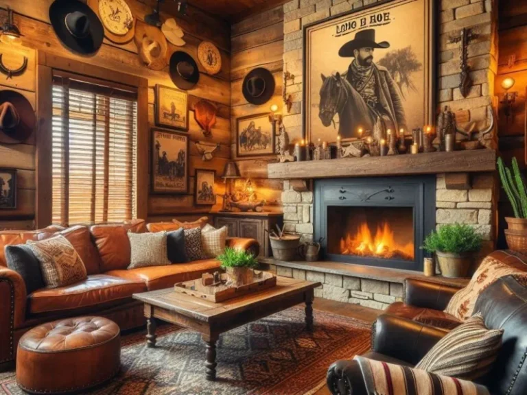 Natural Materials for an Authentic Western Feel