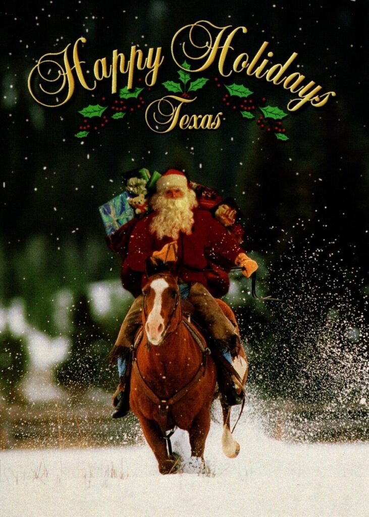 Western-Themed Christmas Cards